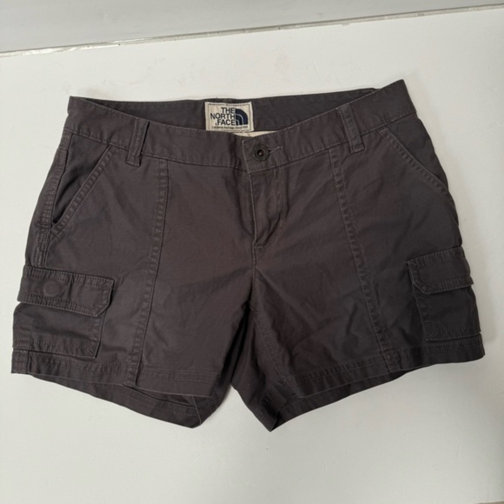 The North Face Women's Gray Cargo Shorts